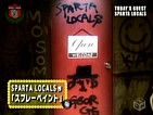 SPARTA LOCALSのスプレーペイント